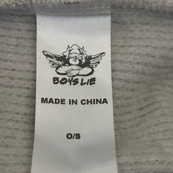 Boys Lie Knight Angel Tour Waffle Knit Thermal Long Sleeve One Size - Picture 9 of 16